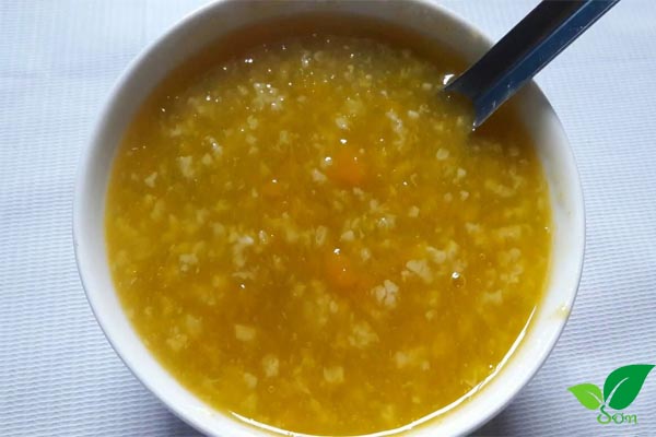 Chè bí đỏ đậu xanh