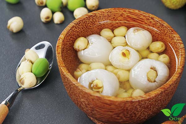 Chè vải thiều hạt sen