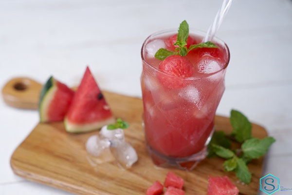 Trà Vải Dưa Hấu