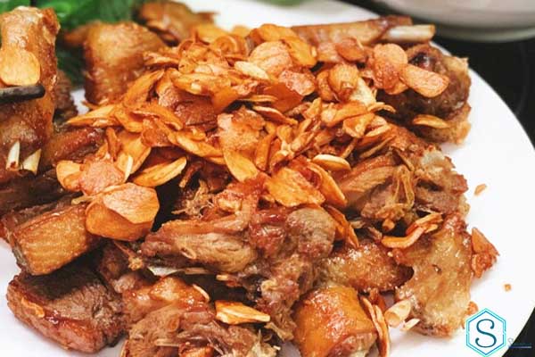 Thành phẩm ngan cháy tỏi
