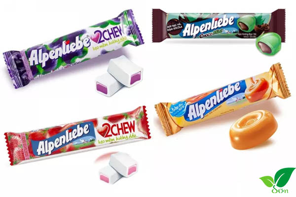 Kẹo alpenliebe bao nhiêu calo?