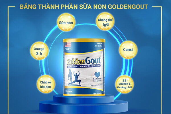 Sữa Golden Gout là gì?